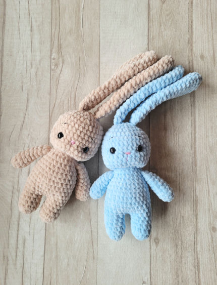 žaislai | minkšti | Pliušinis žaisliukas zuikutis 21 cm ūgio