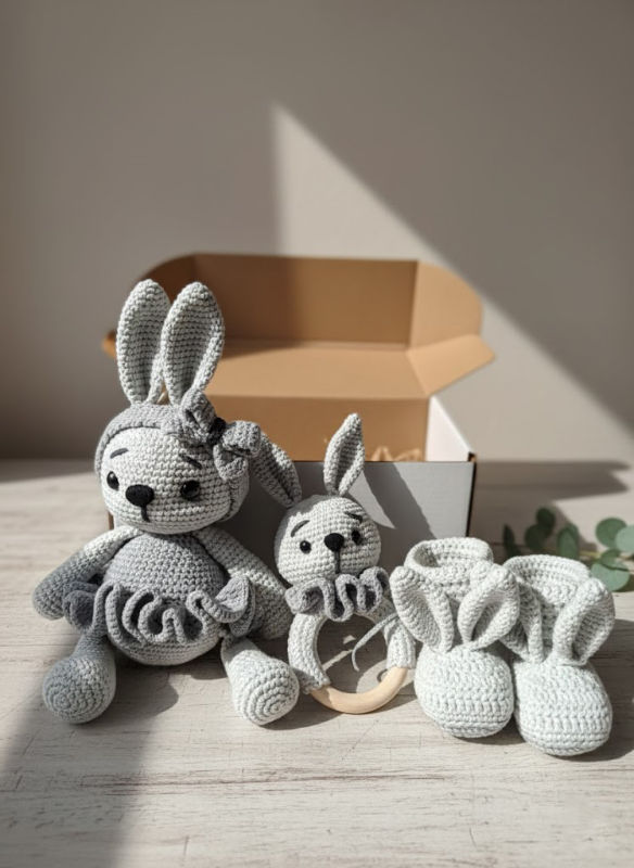 🐰 rinkinys „pilkoji zuikio pasaka“