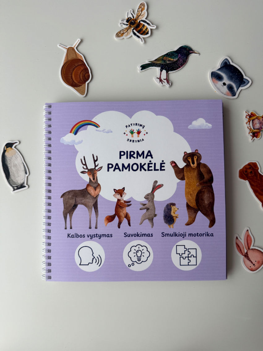 Daugkartinė užduočių knygelė žaislai | lavinamieji | daugkartinė užduočių knygelė