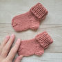 avalynė | kojinės |  kojinaitės naujagimiui 100 merino vilna
