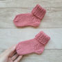 avalynė | kojinės | kojinaitės 3-6 mėnesių mažyliui merino v