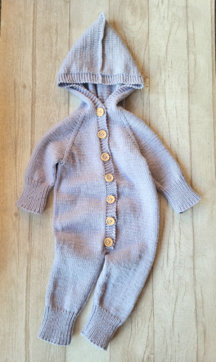 apranga | Kombinezonai | 100 proc  merino vilnos kombinezonas 0-6