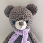 žaislai | minkšti | nertas žaislas  meškiukas teddy   22 cm 