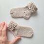 avalynė | kojinės | merino vilnos kojinaitės 9 cm  pirmosios