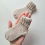 avalynė | kojinės | merino vilnos kojinaitės 9 cm  pirmosios