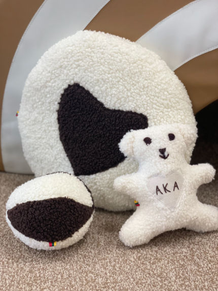žaislai | minkšti | Rankų darbo rinkinys kūdikiui i teddy šo