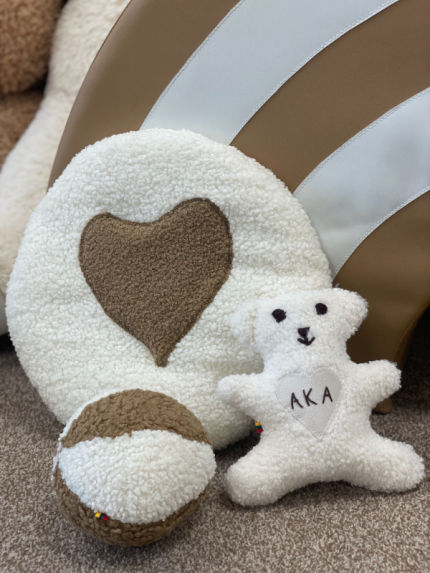 žaislai | minkšti | Rankų darbo rinkinys kūdikiui i teddy ka