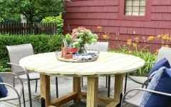 Circular Outdoor Tables