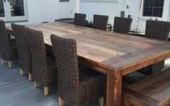 Reclaimed Wood Outdoor Tables