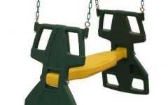 Dual Rider Glider Swings with Soft Touch Rope
