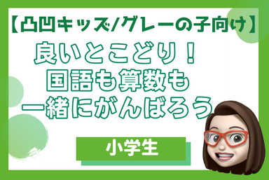 【発達障害/グレーの子向け】良いとこ取り！国語＆算数授業