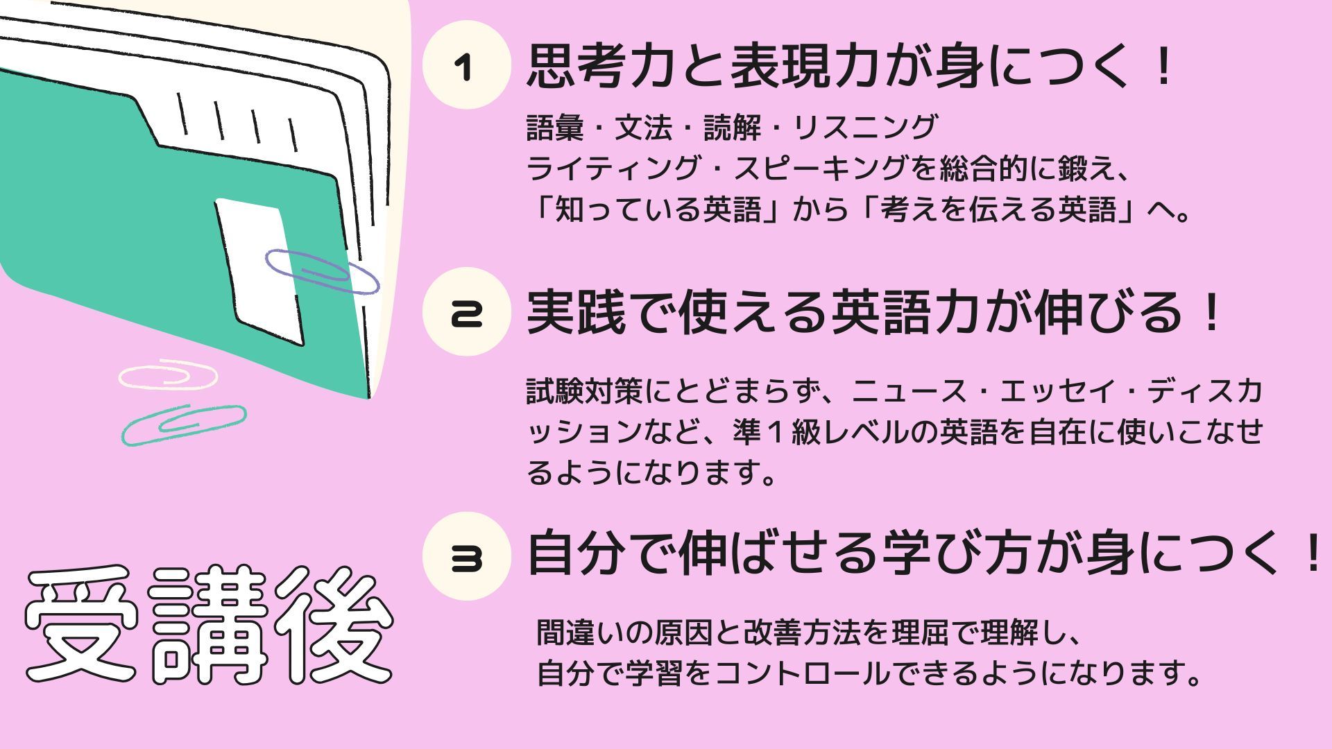 英検準1級】合格力と英語力を同時に手に入れる準1級対策講座 | 英語