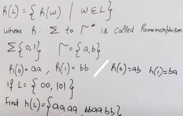 Homomorphism