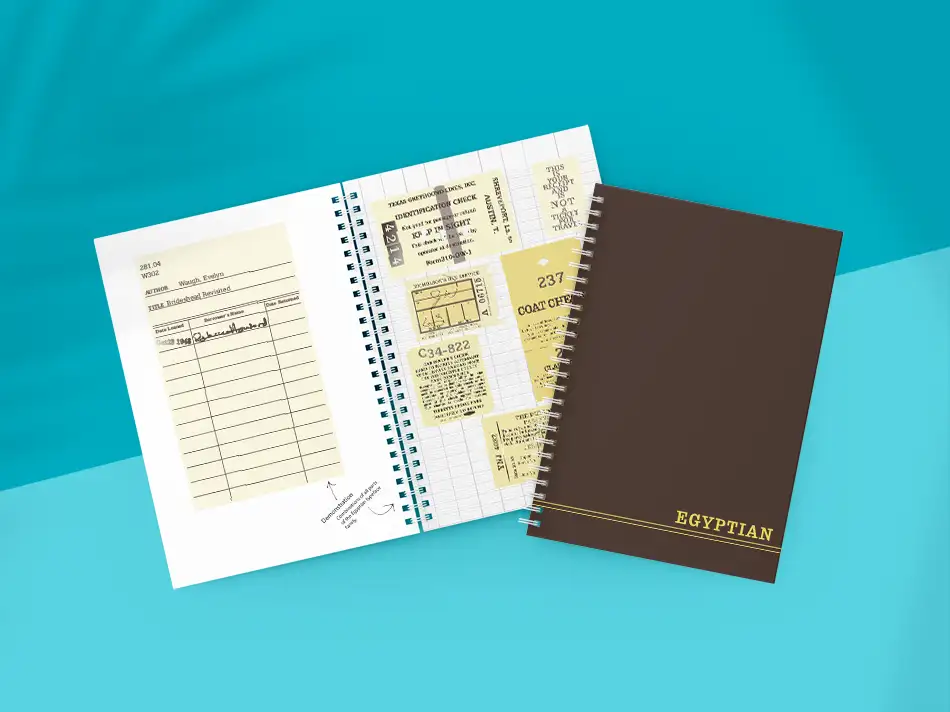 Egyptian Typeface - Type Specimen Book