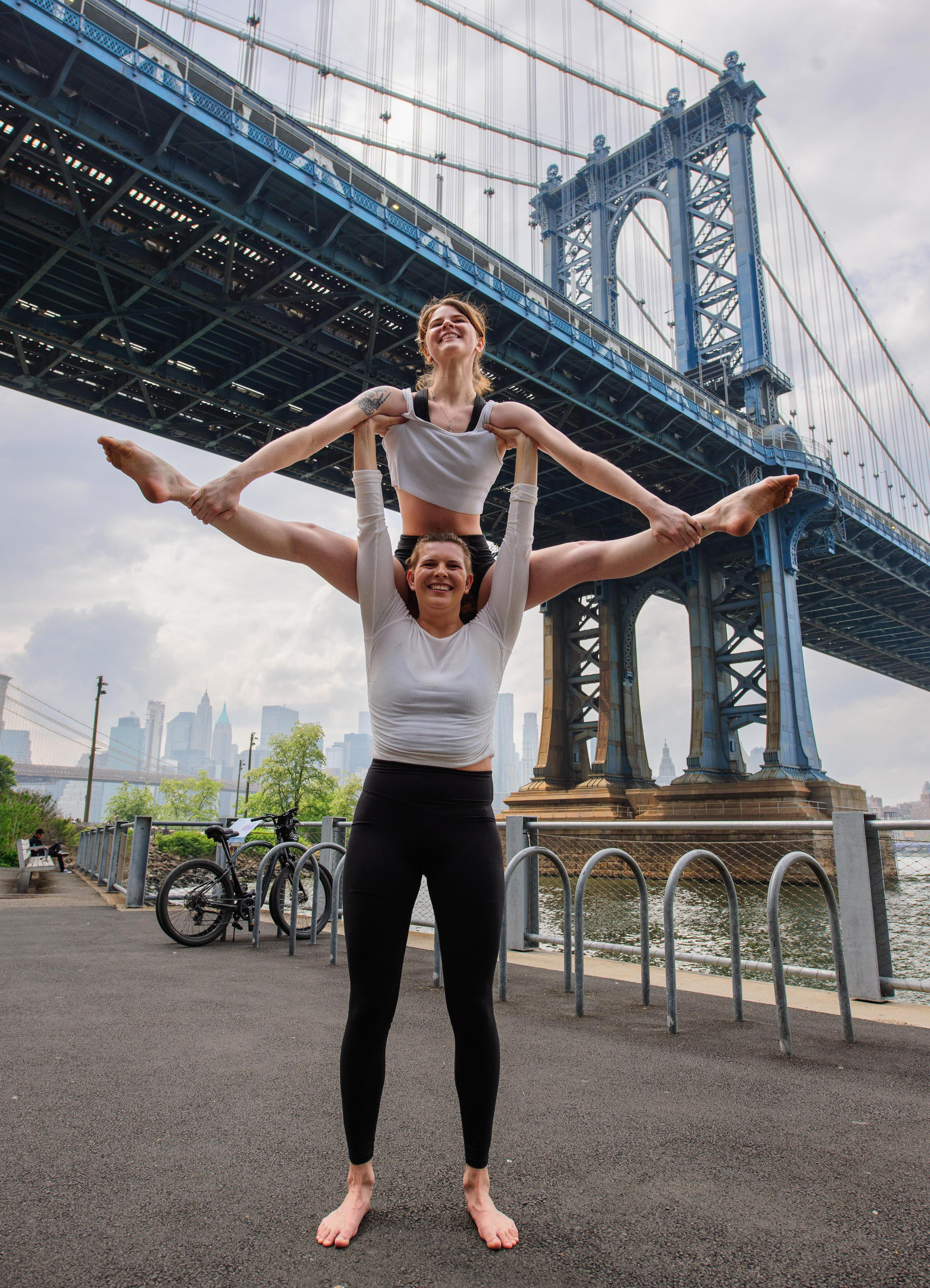 Acro Yoga Pose: A Frame