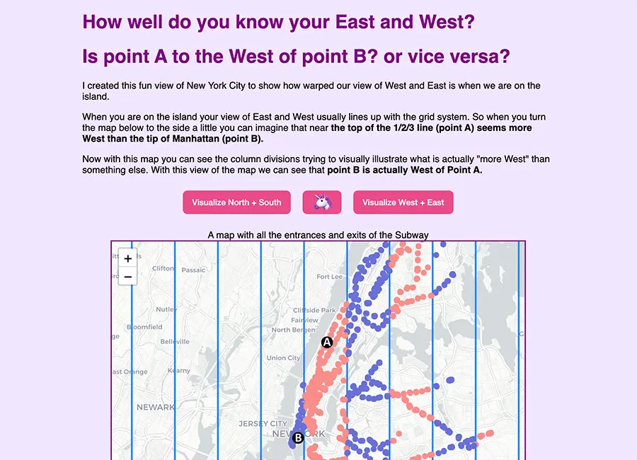 Screenshot of a website