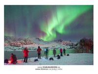 Annick De Decker: Fantastische reis naar de Lofoten. Voor het eerst het noorderlicht gezien. Een kado voor mij 50ste verjaardag van mijn kinderen, vrienden en familie. Professionele begeleiding door Bart Heirweg en Jeffrey Van Daele, die ook deze foto genomen hebben. Een reis om nooit te vergeten. Een warme dank aan het ganse Starling Team <3. © Annick De Decker