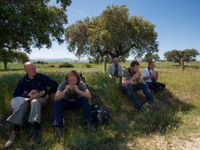 Picknick in de dehesa's. © David 'Billy' Herman