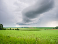 De wolken vormen zich boven de Argonne. © Billy Herman