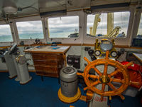 Een zicht vanop de brug in het schip. © David 'Billy' Herman