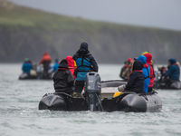 Our zodiacs make for ideal ways of exploring the ocean. © Billy Herman