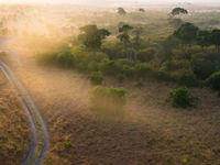 Vanuit een luchtballon kun je soms mooie beelden maken. © Billy Herman