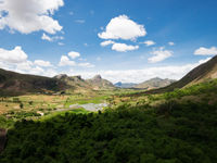 Vue sur l'intérieur du pays. © Samuel De Rycke