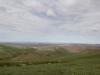 Mongolia definitely qualifies as the country with most landscape views. © Geert Beckers