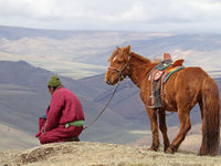 Paysages typiques de Mongolie © Maarten Jacobs