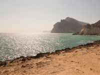 La côte rocheuse de Oman. © Benny Cottele