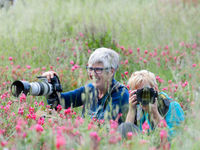 Plezier tijdens het fotograferen. © Bart Heirweg