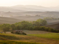 Beekvallei in Toscane. © Bart Heirweg