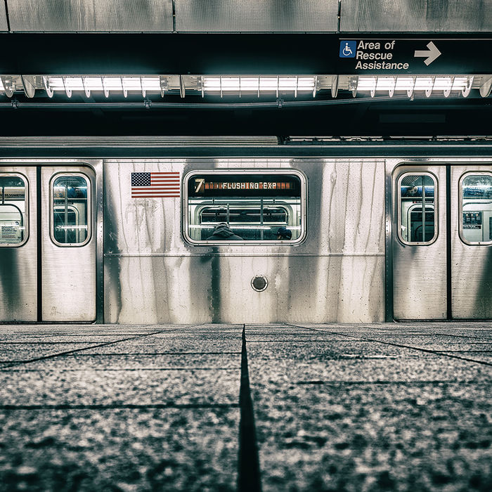 De metro. © Thierry Vanhuysse