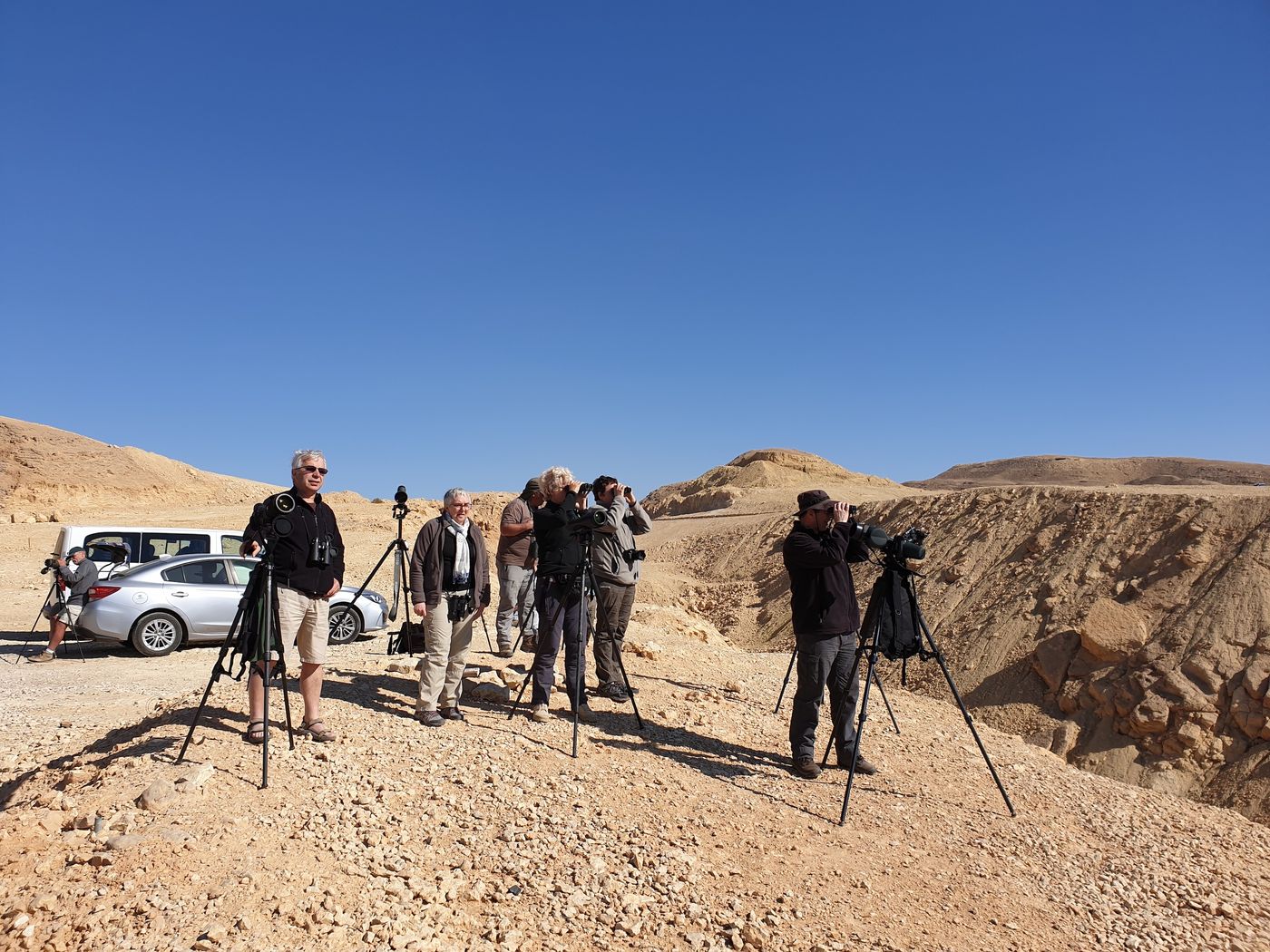 Notre groupe STARLING en action depuis High Mountain Station !