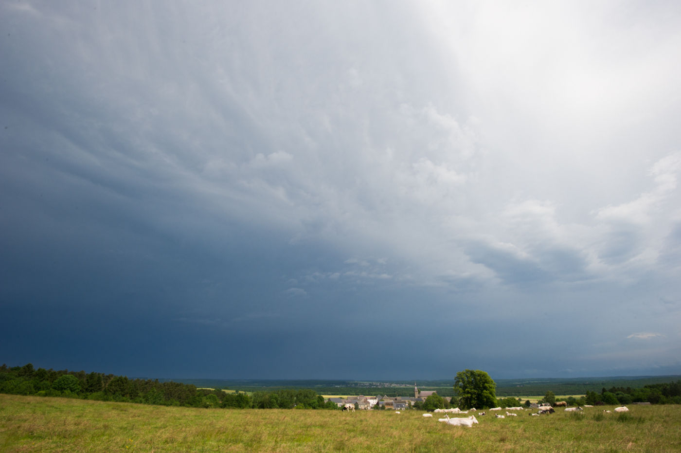 Onweer schampt ons excursiegebied. © David 'Billy' Herman 