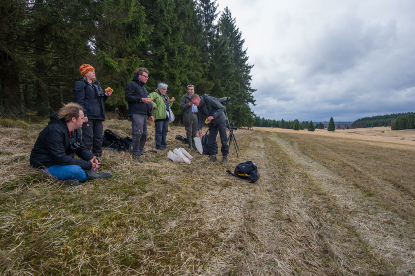 Picknick op mooiste plekje. © David 'Billy' Herman