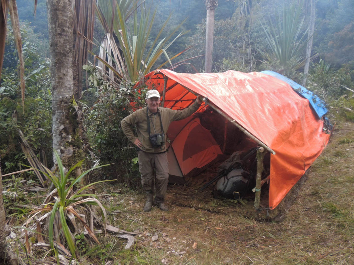 De shelter voor de nacht. © Luc Bekaert