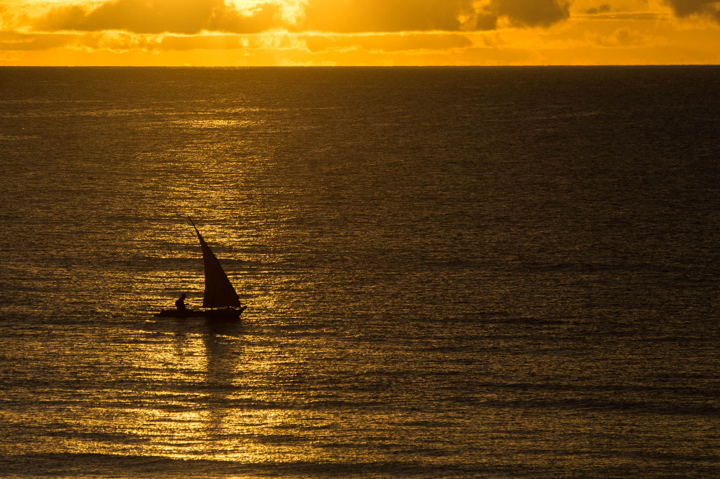 Vissers gaan 's morgens vroeg de zee op. © Billy Herman