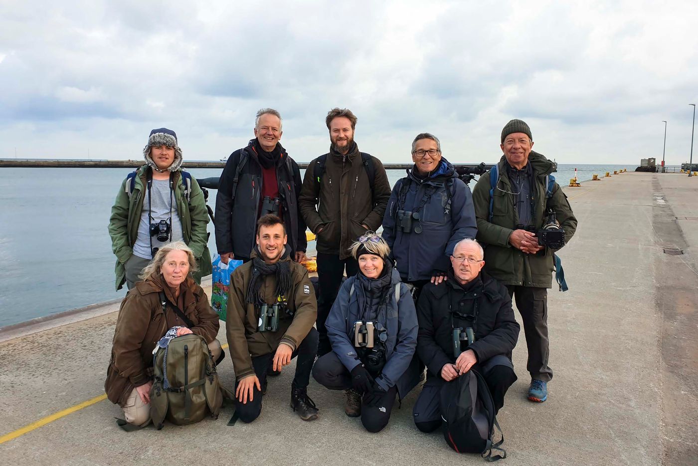 Des visages heureux à la fin de notre séjour 2021. 