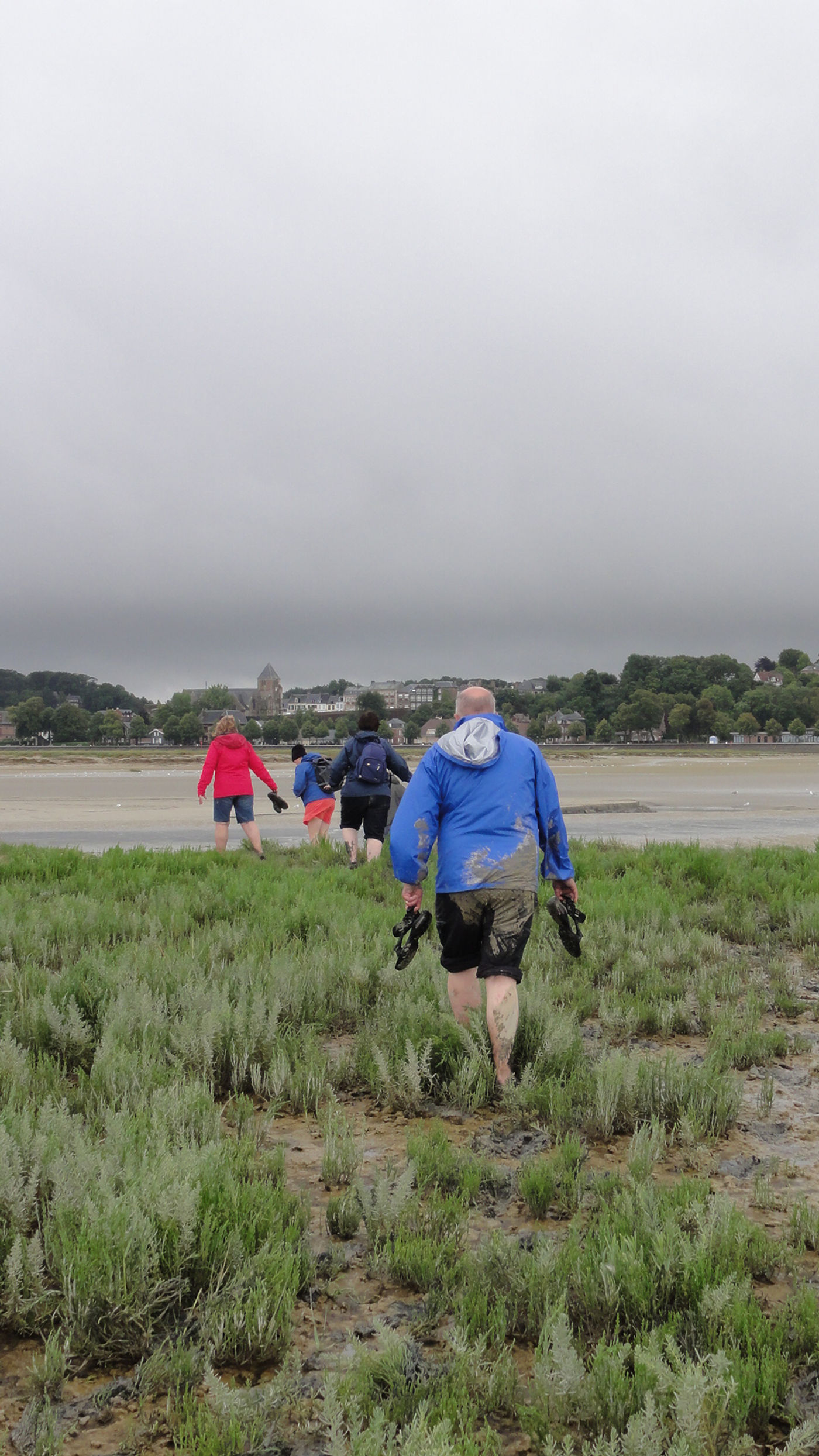 Heerlijk wandelen op het wad. © Ann De Grijse