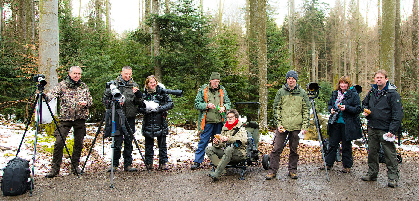 De groep poseert. © Rudi Debruyne