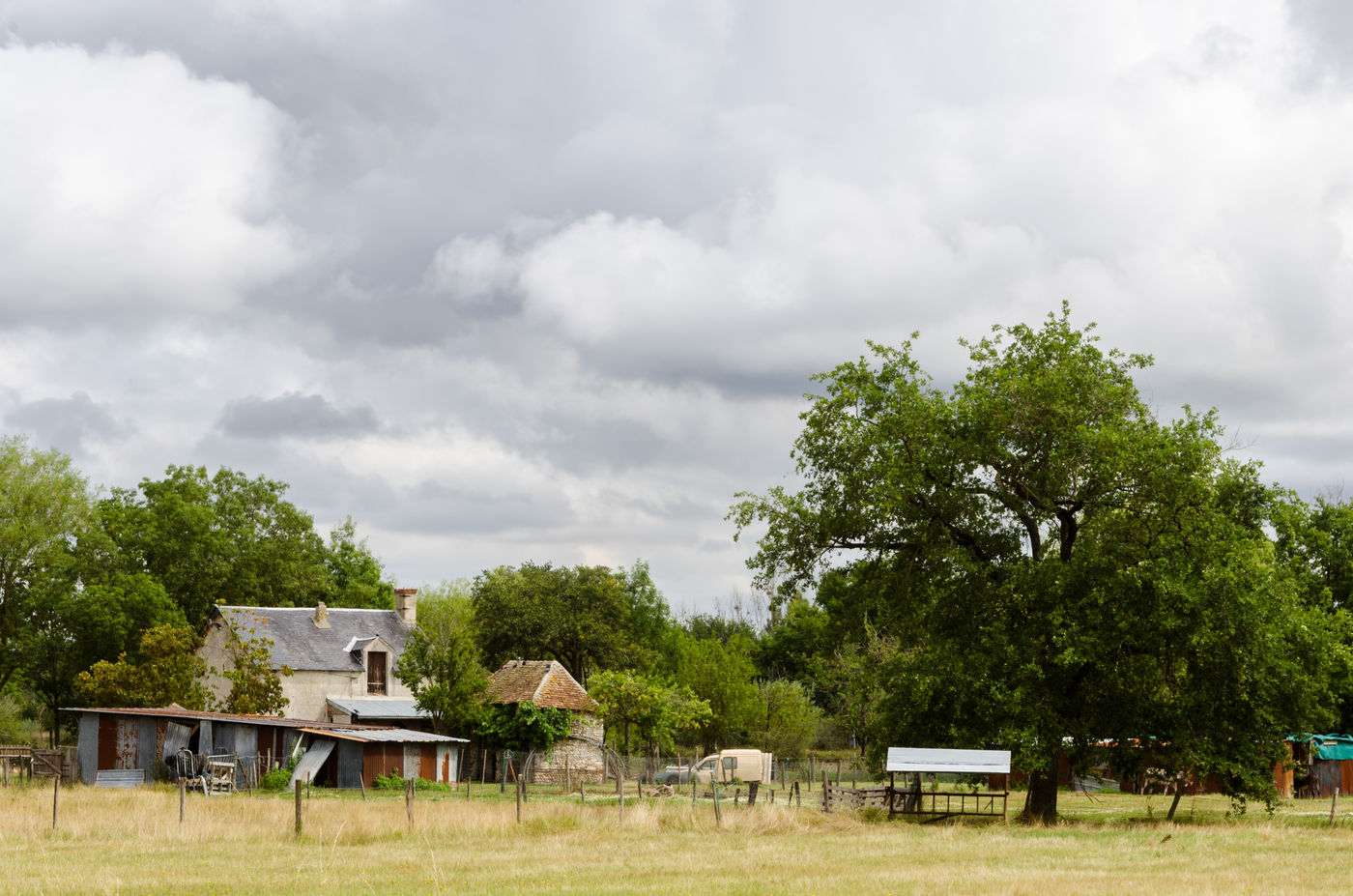 Een sfeerbeeld van het landschap in de Brenne. © Hans Debruyne