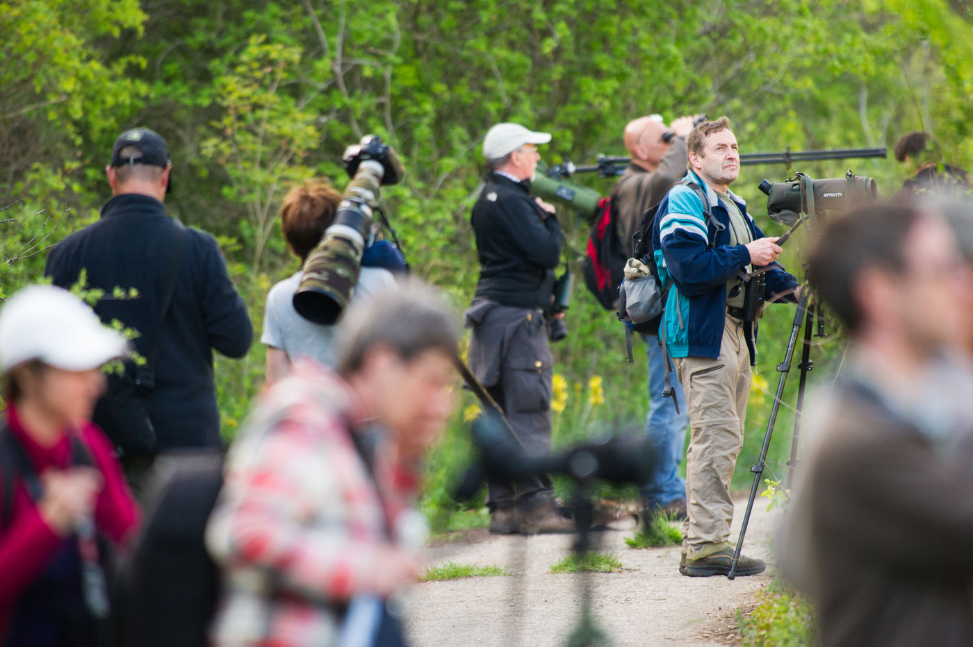 Op ons eigen tempo genieten we van de prachtige fauna en flora. © Billy Herman