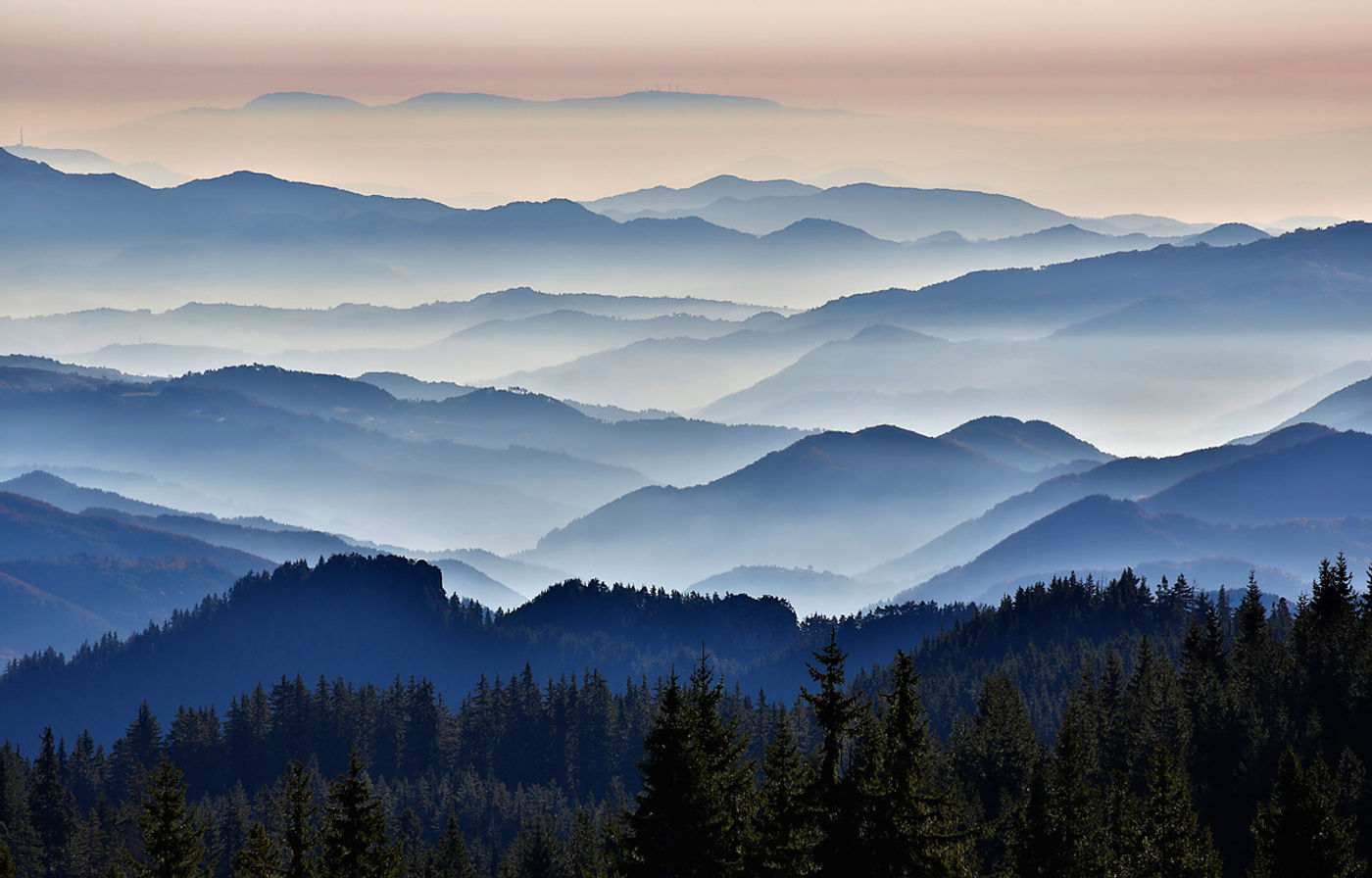 Een rijk heuvelland strekt zich uit doorheen de Balkan. © STARLING reizen