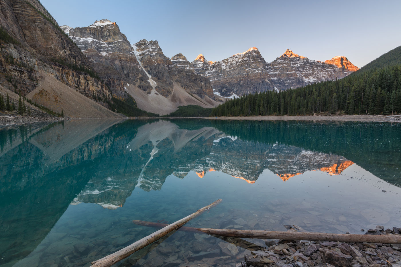 Sfeerbeeld Moraine Lake. © Bart Heirweg