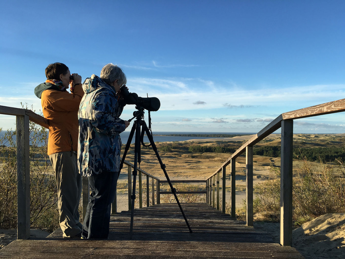 Vue sur l'isthme de Courlande. © Voyages STARLING