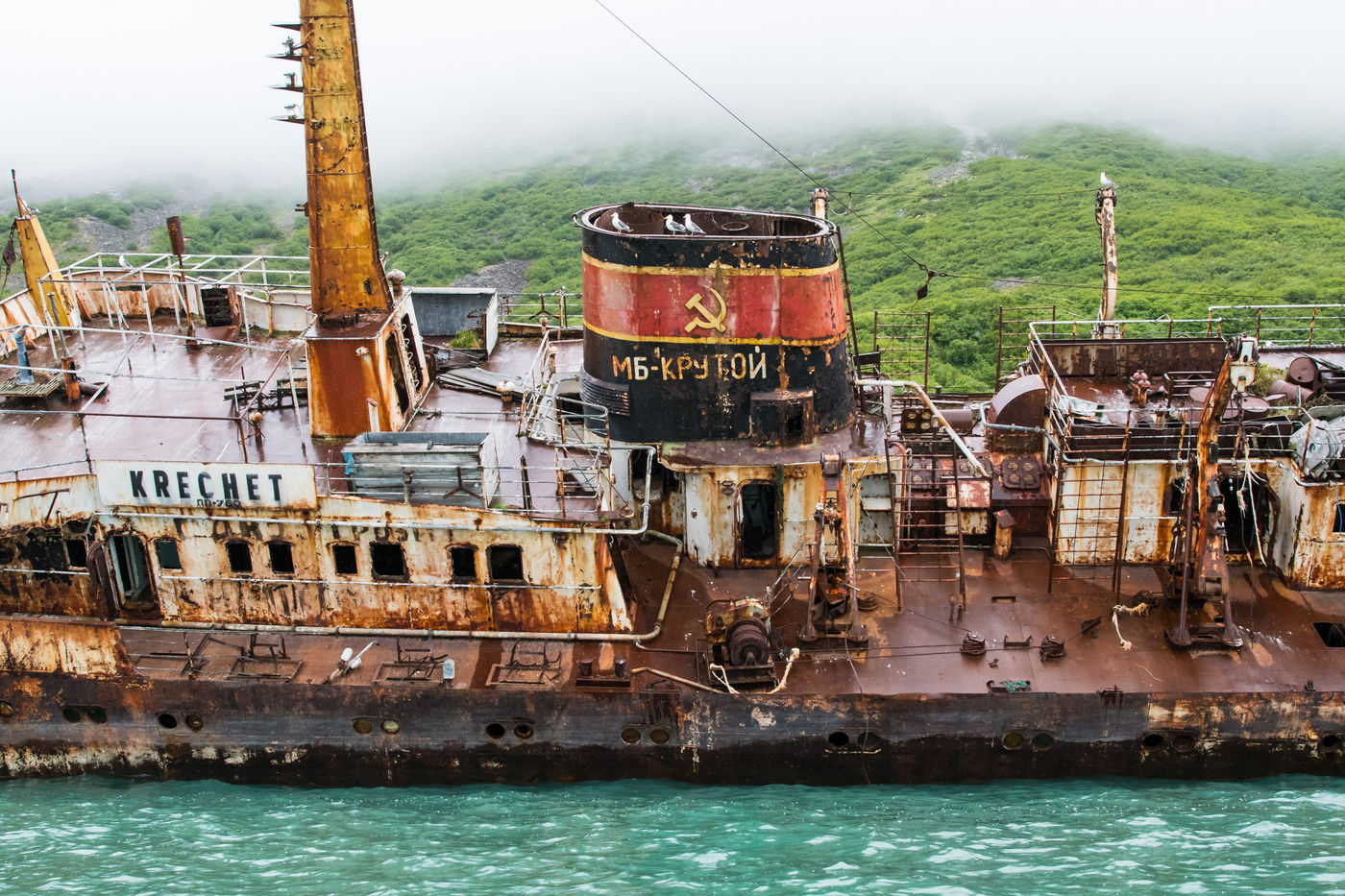KamtchatkaBillyHerman (47 van 337) Een oud schip van uit een lang vervlogen tijd. © Billy Herman