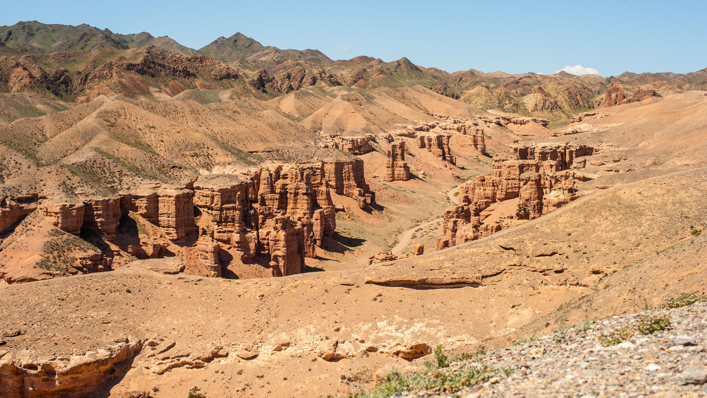 Het lijkt soms de Grand Canyon wel. © Machiel Valkenburg