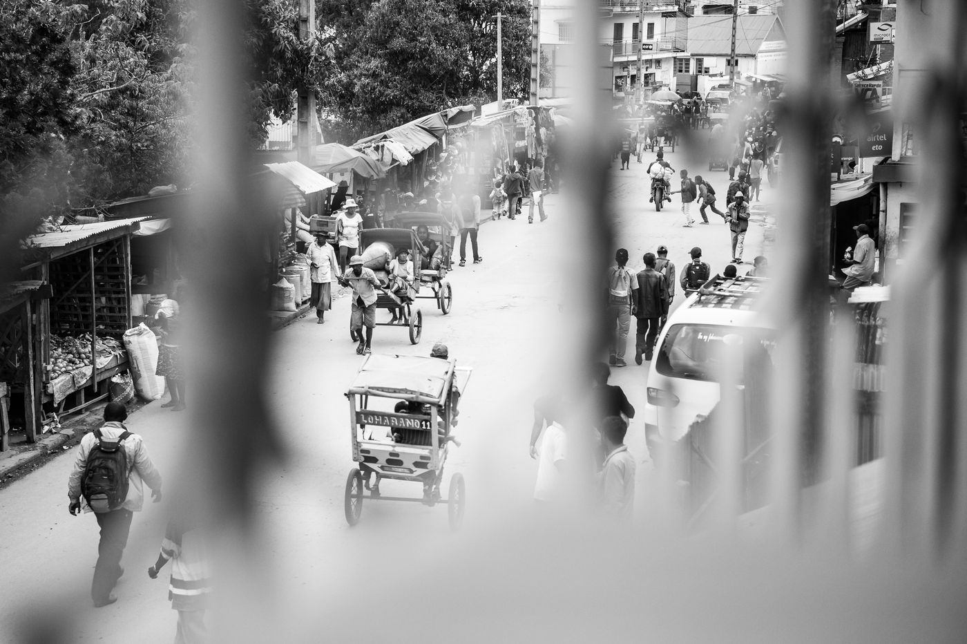 Ambiance d'un village local. © Billy Herman