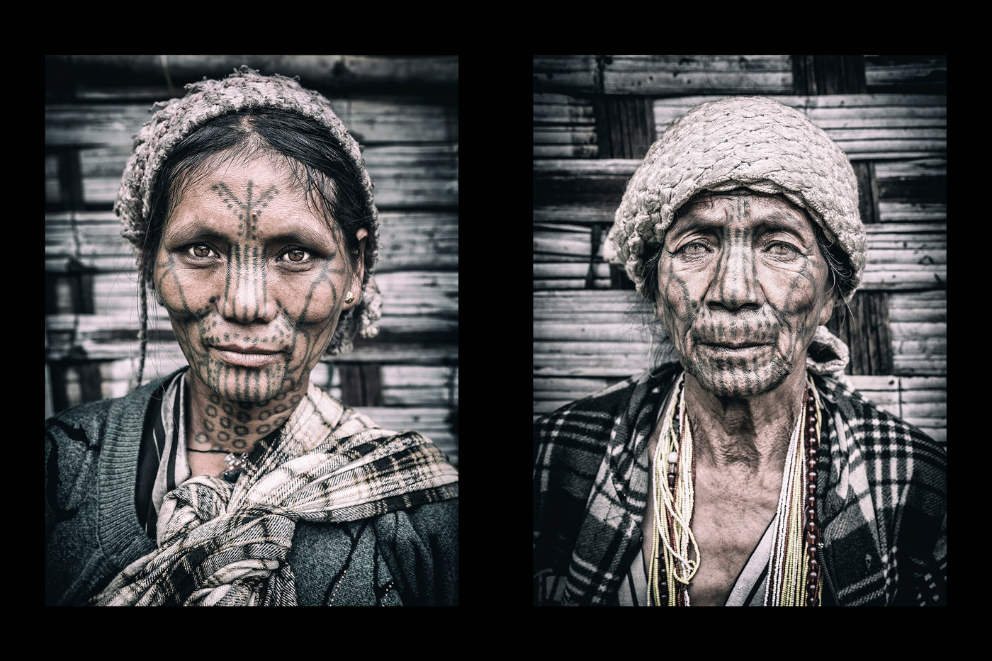 Een portret van twee lokale vrouwen. © Thierry Vanhuysse